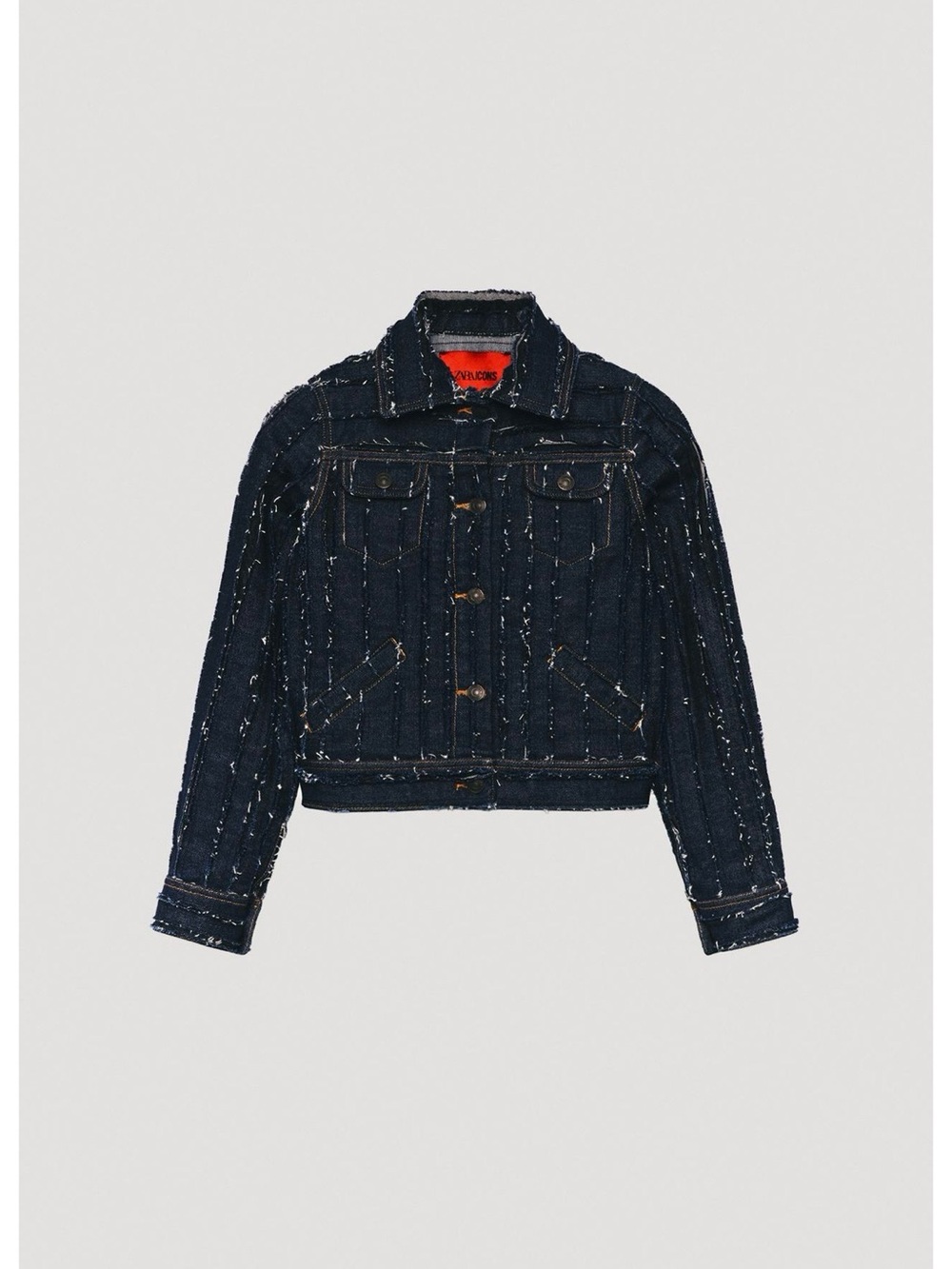 Zara LIMITED EDITION FRAYED DENIM JACKET